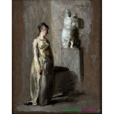 Śpiewaczka operowa - Thomas Eakins