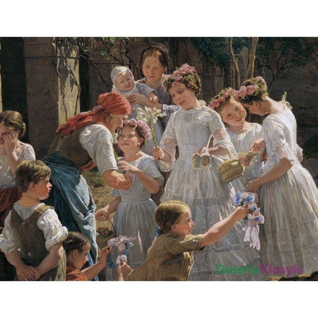 Poranek Bożego Ciała - Ferdinand Georg Waldmüller