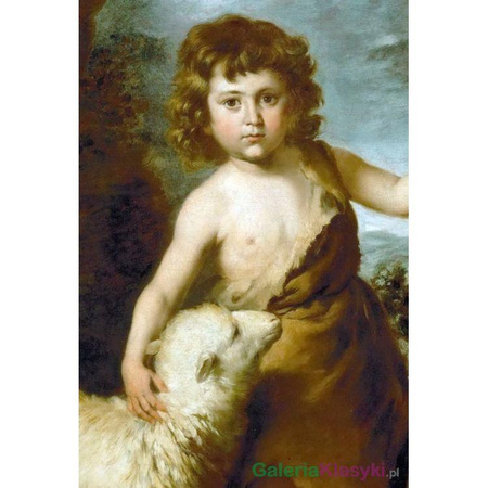 "Jan Chrzciciel jako dziecko" - Bartolomé Esteban Murillo