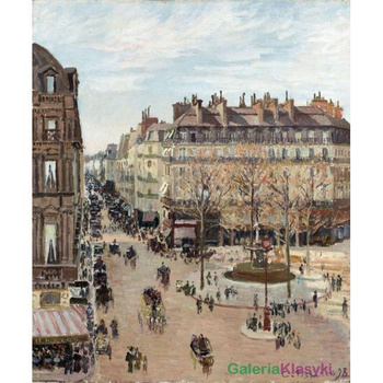 "La rue Saint-Honore" - Camille Pissarro