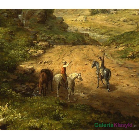 Krajobraz w Hrabstwie Berkshire - George Inness