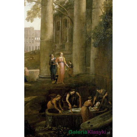 "Krajobraz z pochówkiem św. Serapii" - Claude Lorrain