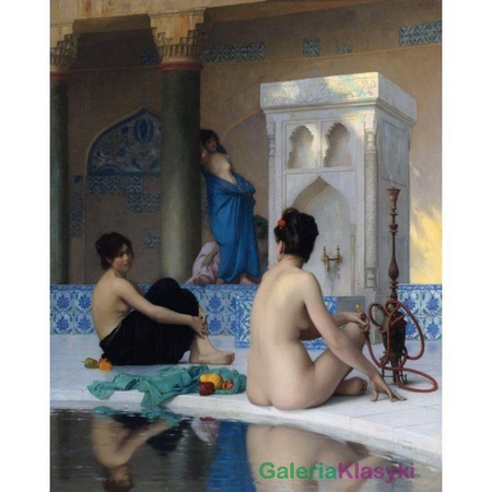 Reprodukcja obrazu: Po kąpieli - Jean-Leon Gerome