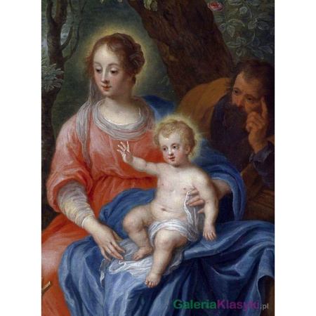 Święta rodzina z Janem Chrzcicielem - Jan Brueghel Młodszy