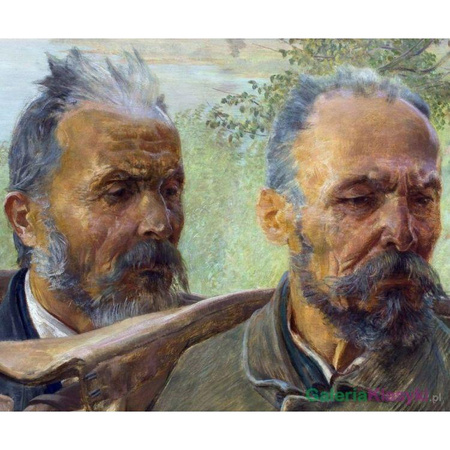 "Dwie głowy starców" - Jacek Malczewski