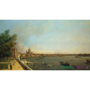 Tamiza od Somerset House Terrace w kierunku miasta - Canaletto