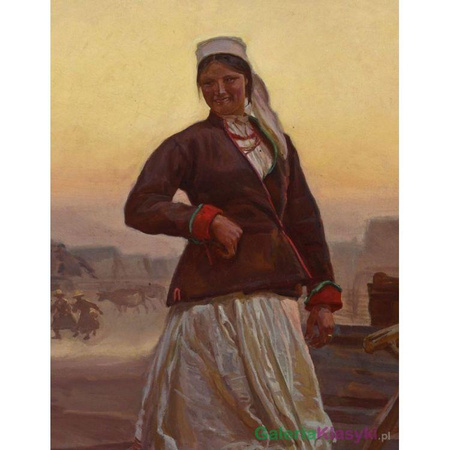 Wieczór na Polesiu - Józef Chełmoński