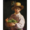 "Chłopiec w słomkowym kapeluszu" - Jan Chrucki