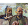 "Dwie głowy starców" - Jacek Malczewski