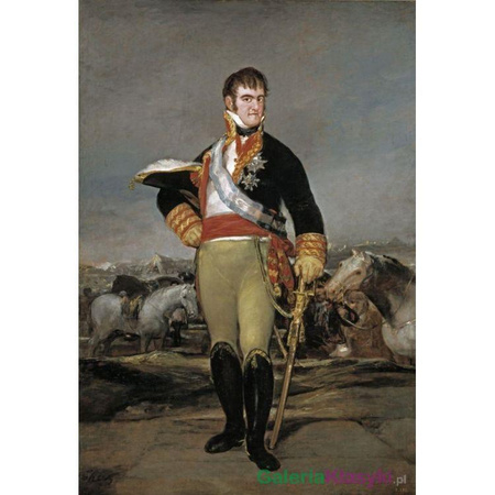 "Ferdynand VII w obozie" - Francisco Goya