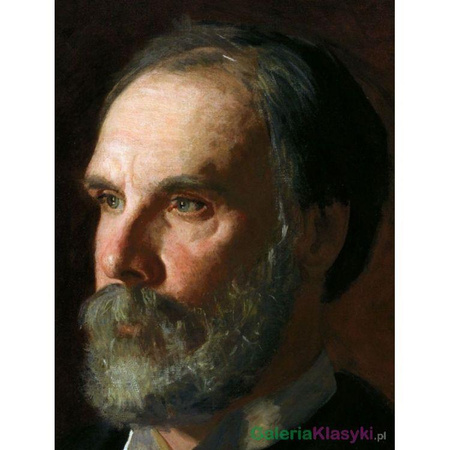 "Profesor William Woolsey Johnson" - Thomas Eakins