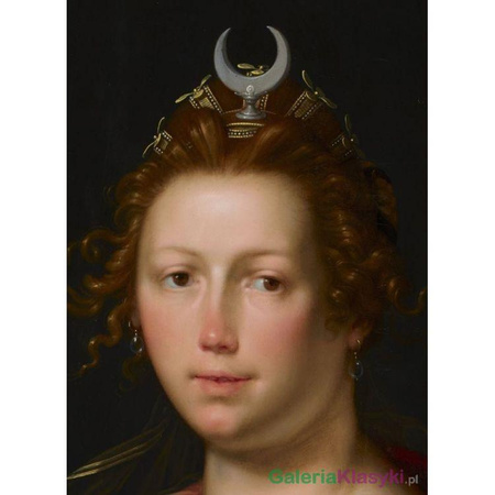 "Diana jako bogini łowów" - Cornelis van Haarlem