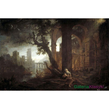 "Krajobraz z kuszeniem świętego Antoniego" - Claude Lorrain