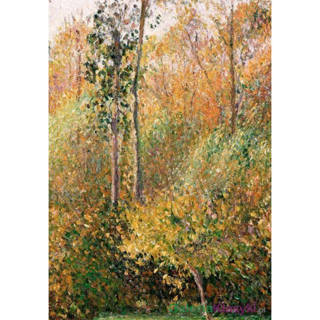 "Jesień, topole, Eragny" - Camille Pissarro
