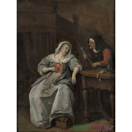Chora kobieta - Jan Steen