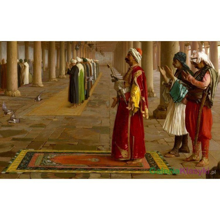 Reprodukcja obrazu: Modlitwa w meczecie - Jean-Leon Gerome