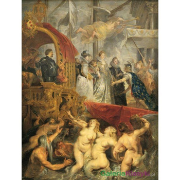 Przybycie Marii Medycejskiej do Marsylii - Peter Paul Rubens