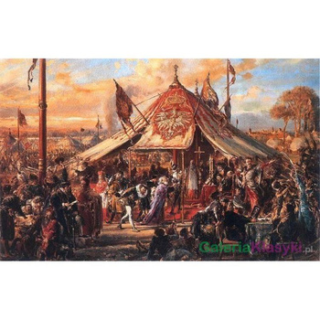 Potęga Rzeczypospolitej u zenitu - Złota wolność - Elekcja 1573 - Jan Matejko
