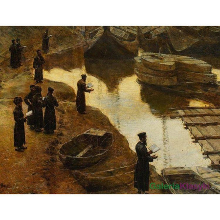 Reprodukcja obrazu "Święto Trąbek I" - Aleksander Gierymski