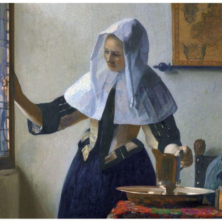 Reprodukcja obrazu: Kobieta z dzbanem - Jan Vermeer
