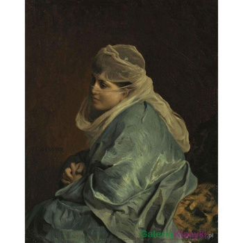 "Kobieta w Konstantynopolu" - Jean-Leon Gerome