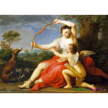 "Diana i Amor" - Pompeo Batoni