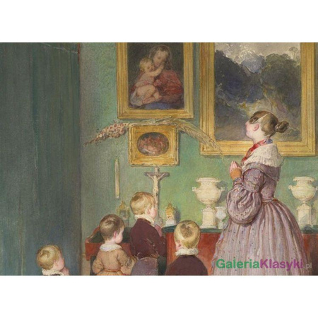 Modlitwa wieczorna - Peter Fendi