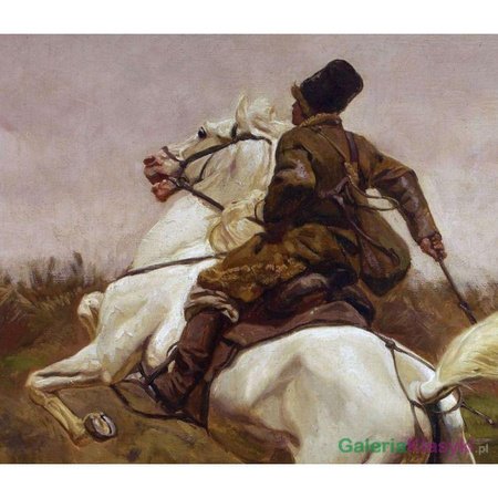 Dojeżdżacz - Józef Chełmoński