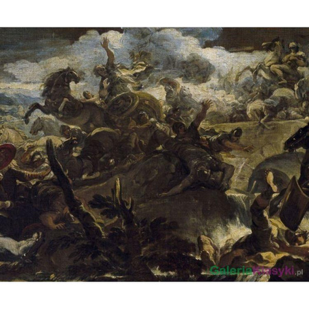"Klęska Sisery" - Luca Giordano