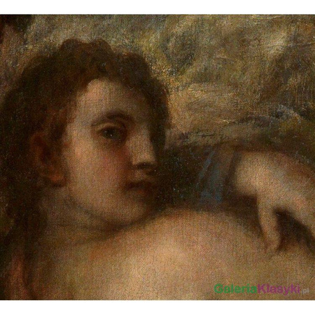 Reprodukcja obrazu: Pasterz i nimfa - Tycjan