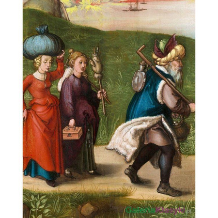 "Lot i jego córki" - Albrecht Durer