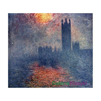 Reprodukcja obrazu: Budynek Parlamentu w Londynie - Claude Monet