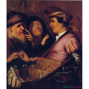 The spectacle-pedlar - Rembrandt