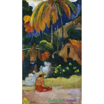 "Krajobraz z Tahiti" - Paul Gauguin
