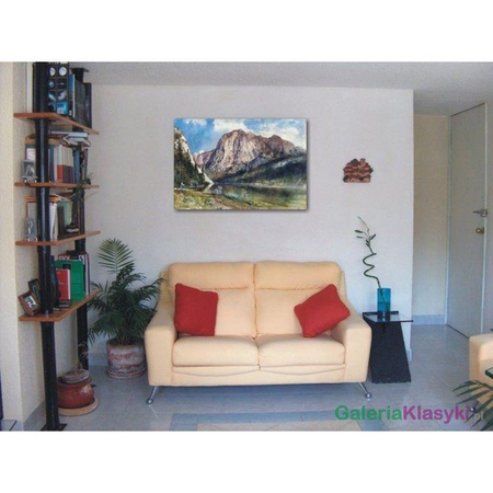 Jezioro Altaussee i Góry Trissel - Rudolf von Alt