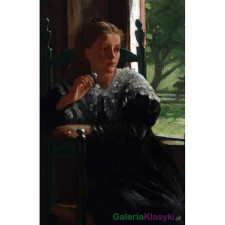 "W oknie" - Winslow Homer