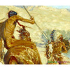 Episode of the Buffalo Gun - Frederic Remington