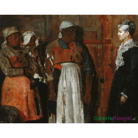 "Wizyta pani domu" - Winslow Homer