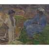 "Na brzegu rzeki" - Paul Gauguin