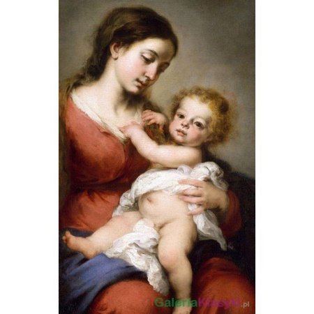 "Madonna z dzieciątkiem" - Bartolomé Esteban Murillo