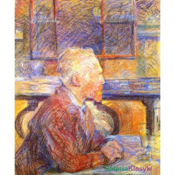 Portret Vincenta van Gogha - Henri de Toulouse-Lautrec