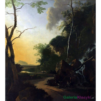 "Krajobraz z poławiaczami krabów" -  Adam Pynacker