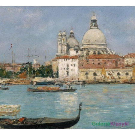 Wenecja, Santa Maria della Salute - Eugene Boudin