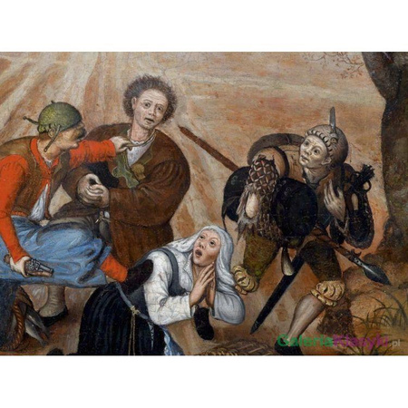 Reprodukcja obrazu: Atak na farmerów - Pieter Brueghel Młodszy