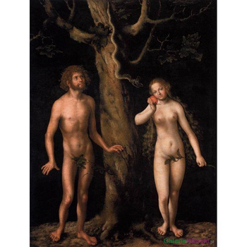 Adam i Ewa - Lucas Cranach Starszy