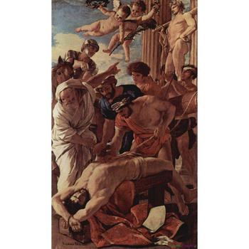 Męczeństwo św. Erazma - Nicolas Poussin