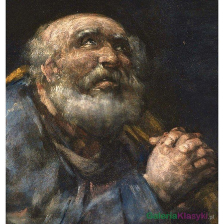 Skruszony Święty Piotr - Francisco Goya