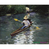"Kajak na rzece Yerres" - Gustave Caillebotte