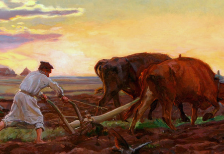 Orka - Józef Chełmoński – Reprodukcja