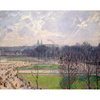 "Ogród Tuileries w zimowe popołudnie" - Camille Pissarro